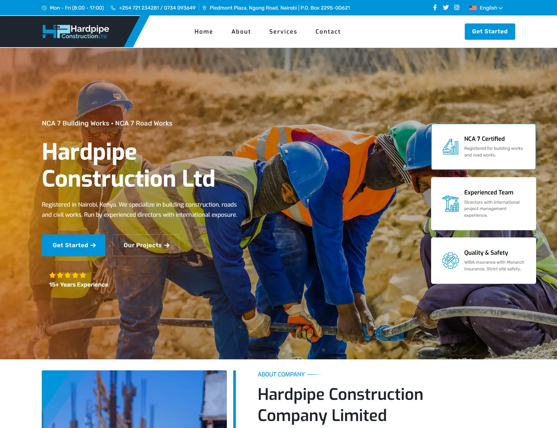 Hardpipe Construction Ltd